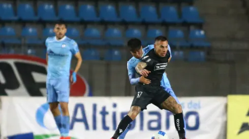 Audax Italiano cayó sorpresivamente en el debut de Eduardo Vargas ante Deportes Iquique.<br />
Alex Diaz/Photosport
