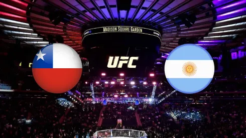 Chile y Argentina se verán las caras en UFC Brasil. 
