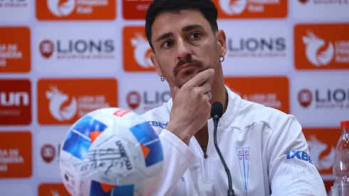 Fernando Zampedri se toma con calma el partido de este fin de semana contra Colo Colo. 
