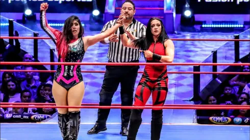 Antes de Stephanie Vaquer, otra chilena hizo patria en la WWE (Foto: CMLL) 
