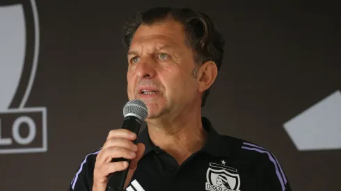 Aníbal Mosa se reunión con el reemplazante de Jorge Almirón (Photosport).
