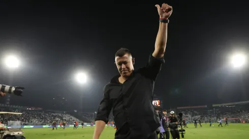 Jorge Almirón no se va con las manos vacías de Colo Colo (Photosport).
