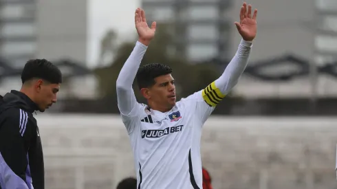 Esteban Pavez habló tras el partido de Colo Colo ante Palestino. (Foto: Photosport)
