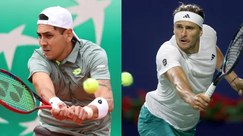 Alejandro Tabilo y Alexander Zverev jugarán este martes en el US Open (Getty Images).