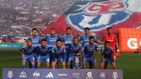 El 11 de la U para jugar el Superclásico ante Colo Colo.
