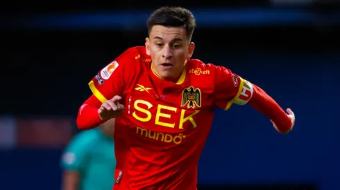 Pablo Aránguiz habla tras el triunfazo de Unión Española ante Ñublense. (Foto: Photosport) 
