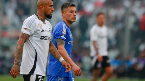 Cristián Castañeda durísimo con Arturo Vidal.

