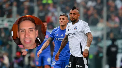 Maks Cárdenas sacó a relucir los datos con que Arturo Vidal se impuso a Charles Aránguiz (Foto: Photosport)
