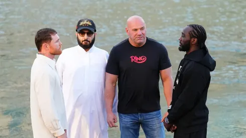 Esta semana será la esperada pelea entre Saúl "Canelo" Álvarez y Terence Crawford (Photo by Chris Unger/TKO Worldwide LLC/Zuffa LLC)
