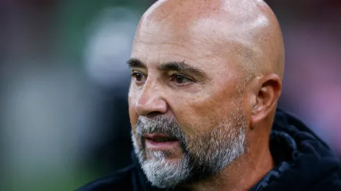 Jorge Sampaoli cayó en su redebut en el Galo. (Foto: Getty)
