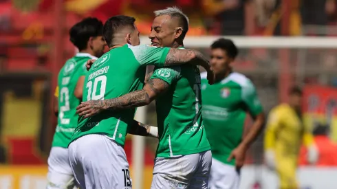 Eduardo Vargas la rompió ante Unión Española.
