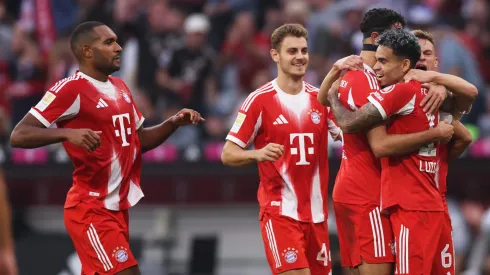 Los jugadores de Bayern Múnich, a puro festejo. ¿Repetirán ante Chelsea?