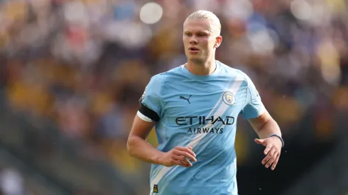 Erling Haaland está a un gol de los 50 en la Champions League.