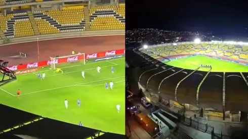 ¡Tremendo registro de un hincha de la U!

