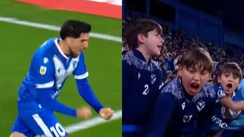 ¡Diego Valdés anotó su primer gol en Vélez!
