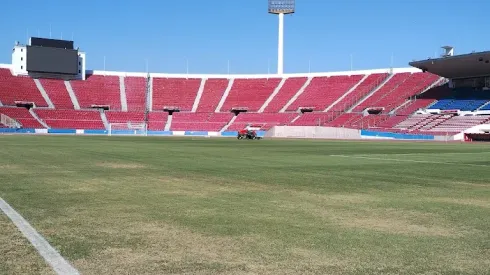 Jaime Pizarro promete ayudar a la U para que utlice el Estadio Nacional.
