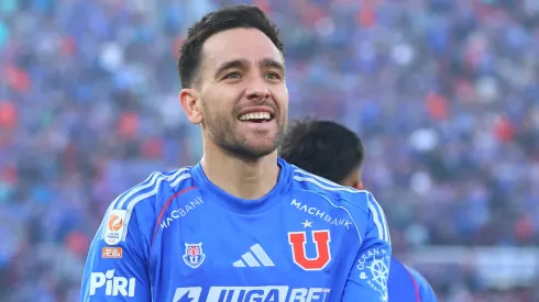Matías Zaldivia ilusiona al pueblo azul con sus declaraciones tras el triunfo de Palestino (Foto: Photosport)
