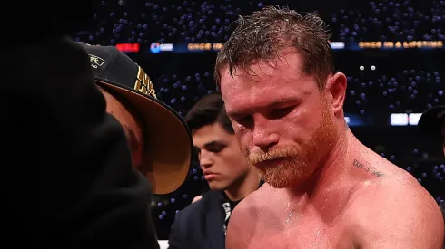 José Benavídez Sr. liquida al Canelo  (Photo by Sarah Stier/Getty Images for Netflix)

