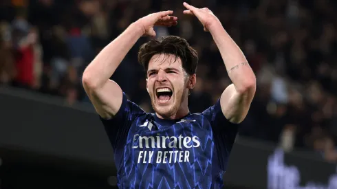 Declan Rice le anotó por duplicado al Real Madrid en la Champions League pasada. Quiere repetir ante el otro equipo de la ciudad.