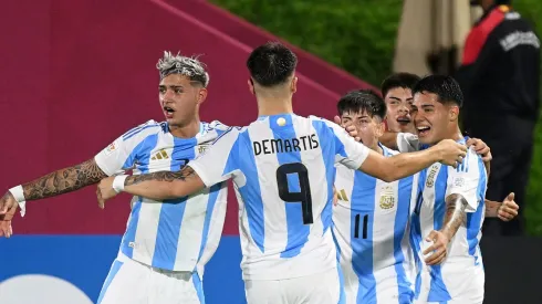 Argentina se impone en un sufrido encuentro a Bélgica en el Mundial Sub-17 (Photo by Jurij Kodrun – FIFA/FIFA via Getty Images)
