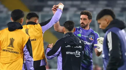 Fernando De Paul habló del futuro del arco de Colo Colo. (Foto: Jonnathan Oyarzún/Photosport)