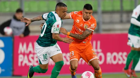 Wanderers y Cobreloa se enfrentaron en el partido de ida de los cuartos de final de  la Liguilla del Ascenso. (Foto: Photosport)
