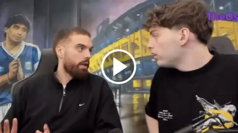 Ibai Llanos destacó a Colo Colo en conversación con Davoo Xeneize. (Foto: Captura)
