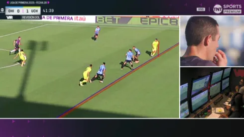 La increíble línea que tiró el VAR en Rancagua
