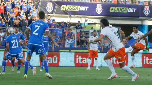 César Munder le marcó a la U en 2024 y ayer le anotó un doblete a Colo Colo.
