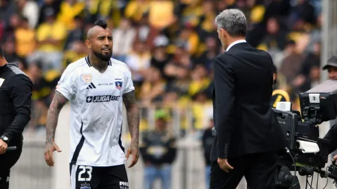 Arturo Vidal se refirió a la continuidad de Fernando Ortiz en Colo Colo. (Foto: Alejandro Pizarro Ubilla/Photosport)
