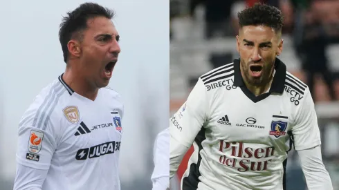 En Colo Colo se enfrentaron por Javier Correa y Juan Martín Lucero. (Foto: Photosport)
