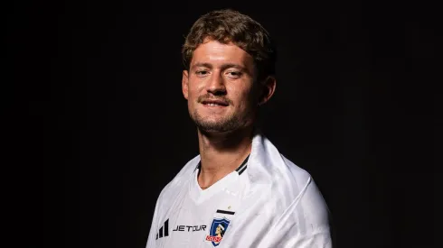 Joaquín Sosa envió su primer mensaje a los hinchas albos. (Foto: @ColoColo)
