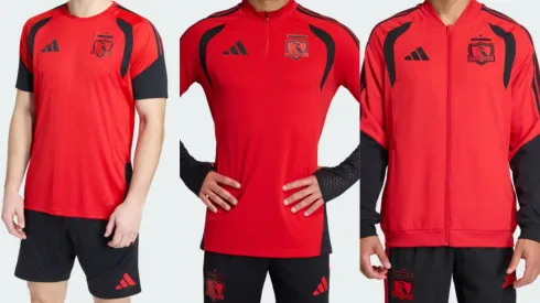 Esta es la nueva ropa de entrenamiento de Colo Colo. (Foto: Adidas)
