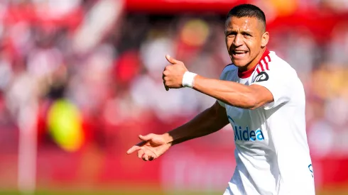 Foto: @elchiringuitotv en X. Alexis Sánchez entregó una brutal asistencia, que para su mala suerte terminó anulada.
