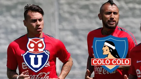 Arturo Vidal y Eduardo Vargas tienen diferencias salariales enormes en sus respectivos clubes. (Foto: Photosport)
