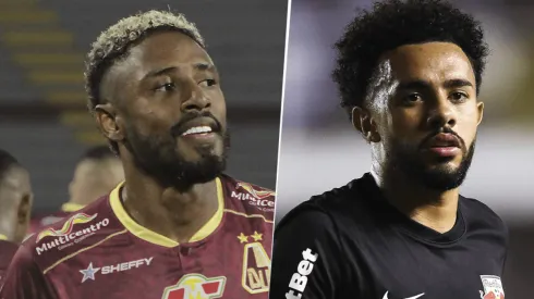 Deportes Tolima vs. Red Bull Bragantino por la Copa Sudamericana (Fotos: Vizzor y Getty Images).
