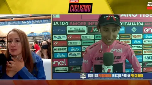 Video: la tierna conversación de Egan y su mamá, tras ganar el Giro de Italia