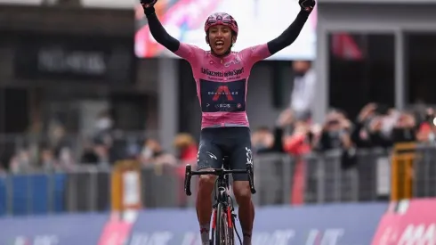 Egan Bernal, cmapeón del Giro de Italia 2021.
