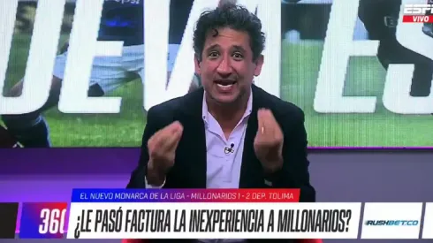 Casi llora en vivo: la reacción de Antonio Casale luego que Millos perdiera la final