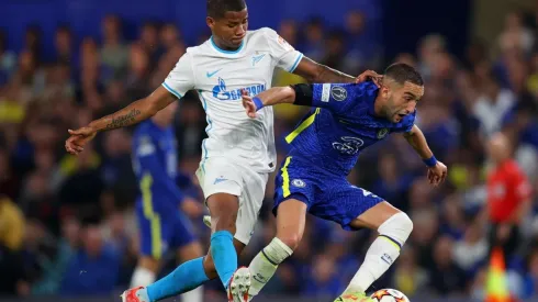 Una fiera suelta en Londres: show de Barrios contra el Chelsea en la Champions