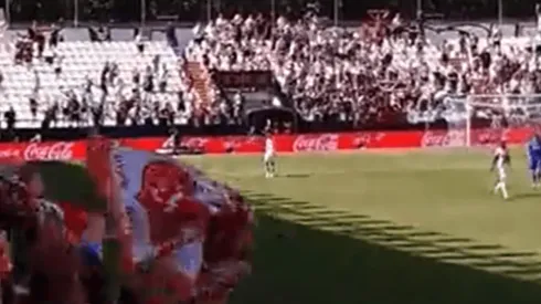 Explotó Vallecas: así se celebró en el estadio el gol de Falcao con el Rayo