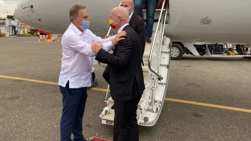 Tremenda visita: Gianni Infantino llega a Barranquilla a celebrar con la FCF