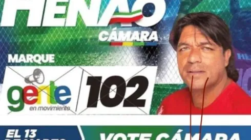 Juan Carlos Henao, candidato a la Cámara por Caldas, se quemó por completo