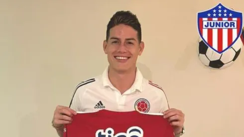 No es broma: ¡James Rodríguez estaría cerca de ser nuevo jugador de Junior!