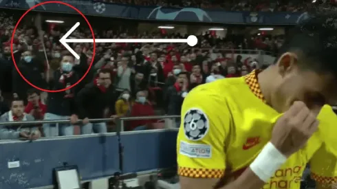 Video: así fue el intento de agresión a Luis Díaz tras el gol a Benfica