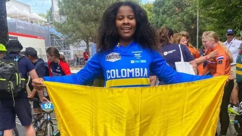 Nace una nueva Mariana Pajón: tiene apenas 13 años y ya ganó oro en un Mundial