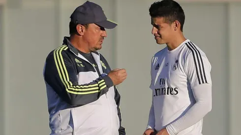 Detalles del posible nombramiento de Rafa Benítez en el Olympiacos de James