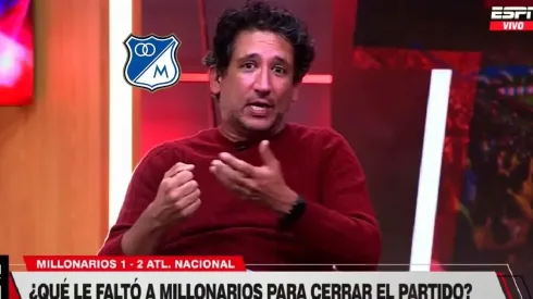 Las redes explotan contra Antonio Casale por sus críticas contra Millonarios