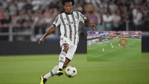 Cuadrado, 45 minutos en la derrota de Juventus frente a Milán