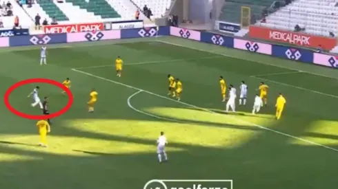 Descomunal golazo de Jorman Campuzano que sorprendió a todos en Turquía